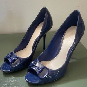 100% Authentic Gucci Horsebit Blue Patent